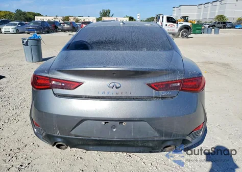 2017 Infiniti Q60 Base z USA, uszkodzony, nr VIN JN1CV7EK4HM111241